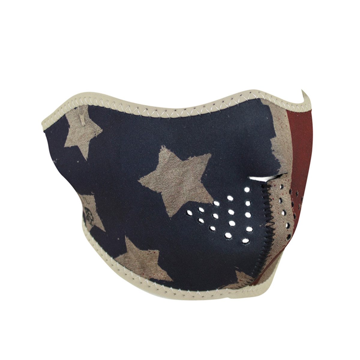 Zan Headgear Neoprene Half-Face Mask - Patriot