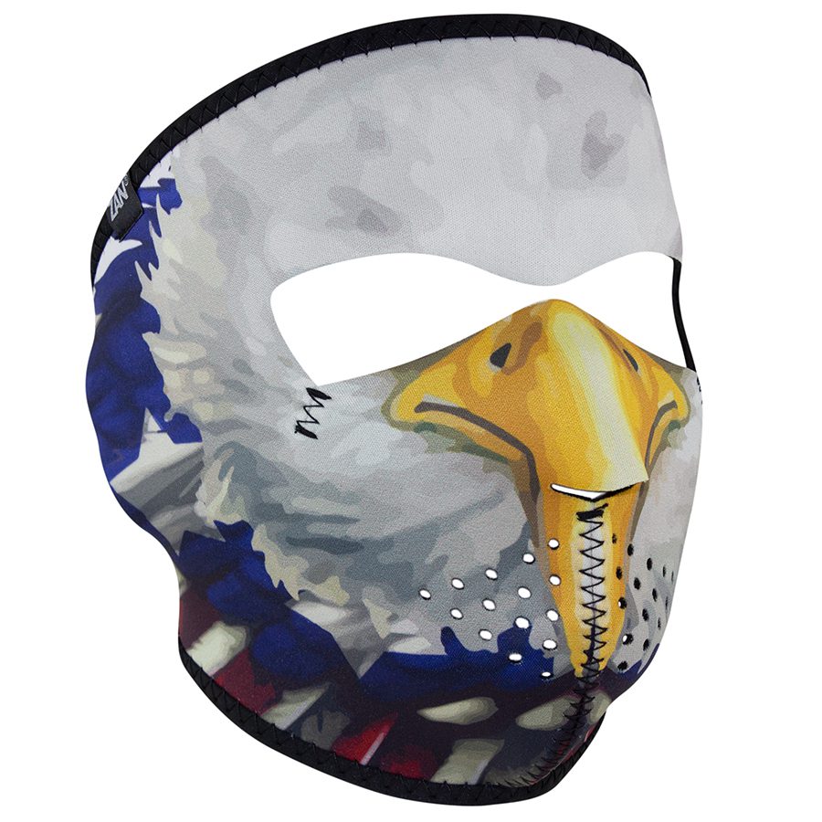 Zan Headgear Neoprene Full Face Mask - USA Eagle
