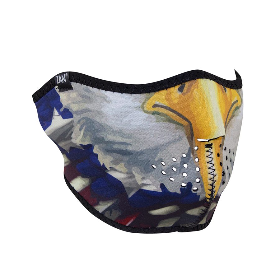 Zan Headgear Neoprene Half-Face Mask - USA Eagle