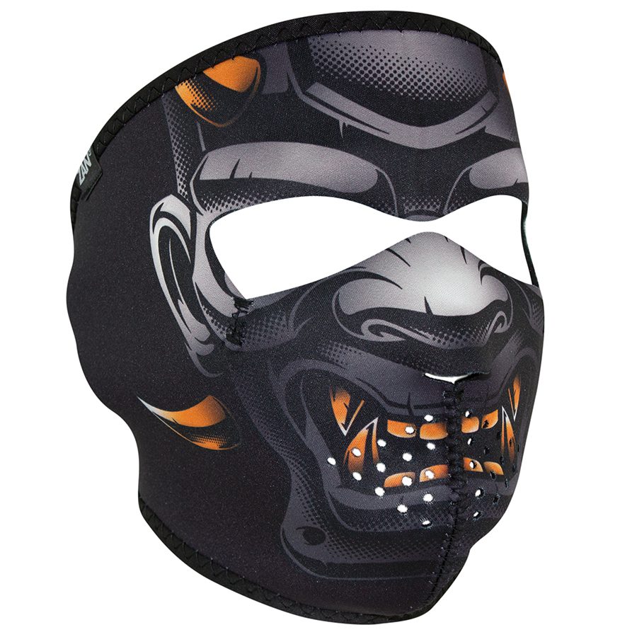 Zan Headgear Neoprene Full Face Mask - Horned Demon