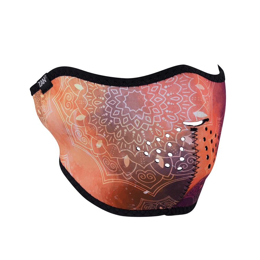 Zan Headgear Neoprene Half-Face Mask - Starry Mandala