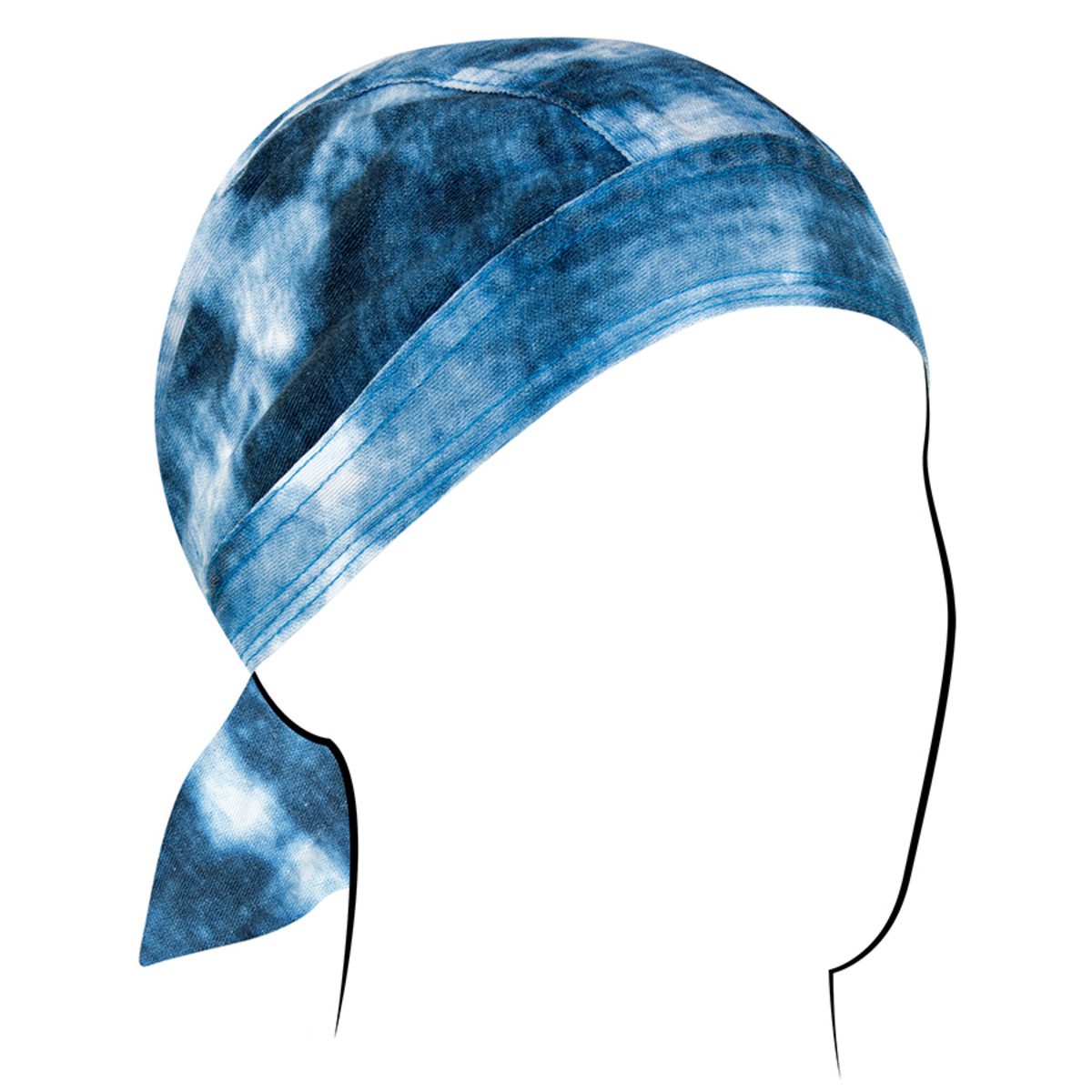Zan Headgear Road Hog Flydanna - Blue Tie Dye