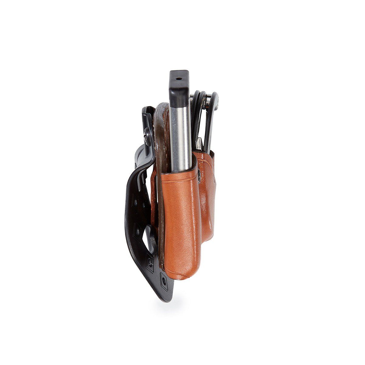 Aker Leather D.M.S.™ ASP Cuff/Mag Combo™ Combination Paddle Pouch - Tactical &amp; Duty Gear