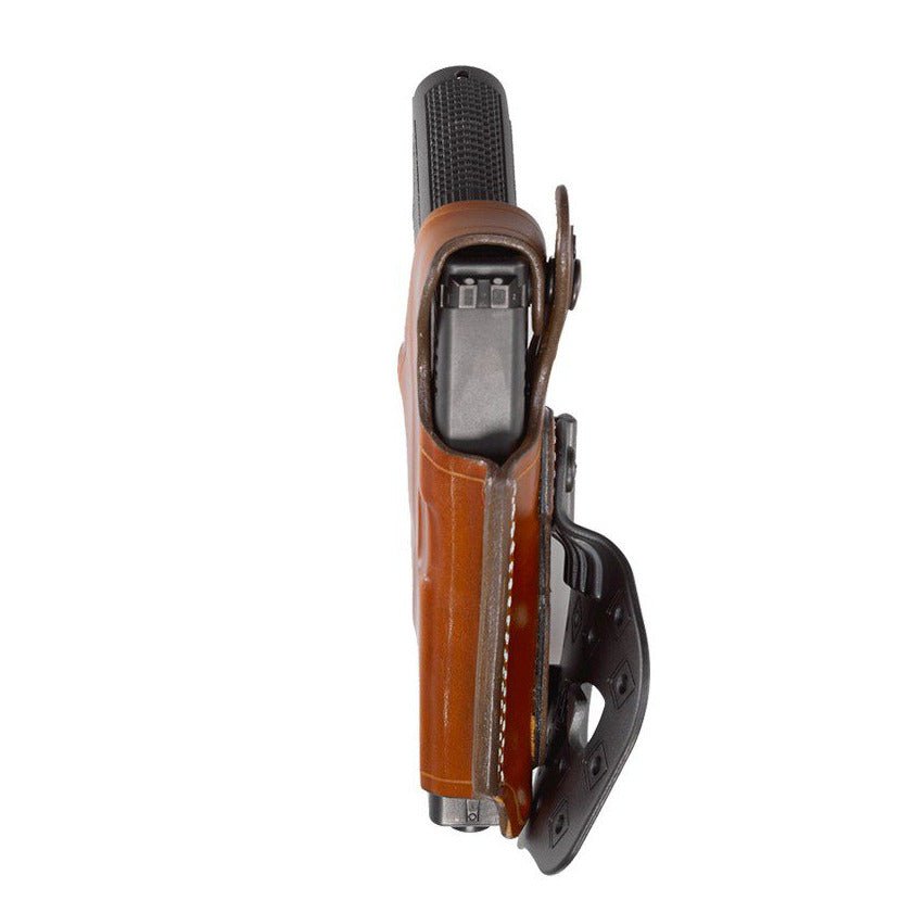 Aker Leather FlatSider™ XR17 Paddle Holster with Thumb Break 268 - Tactical &amp; Duty Gear