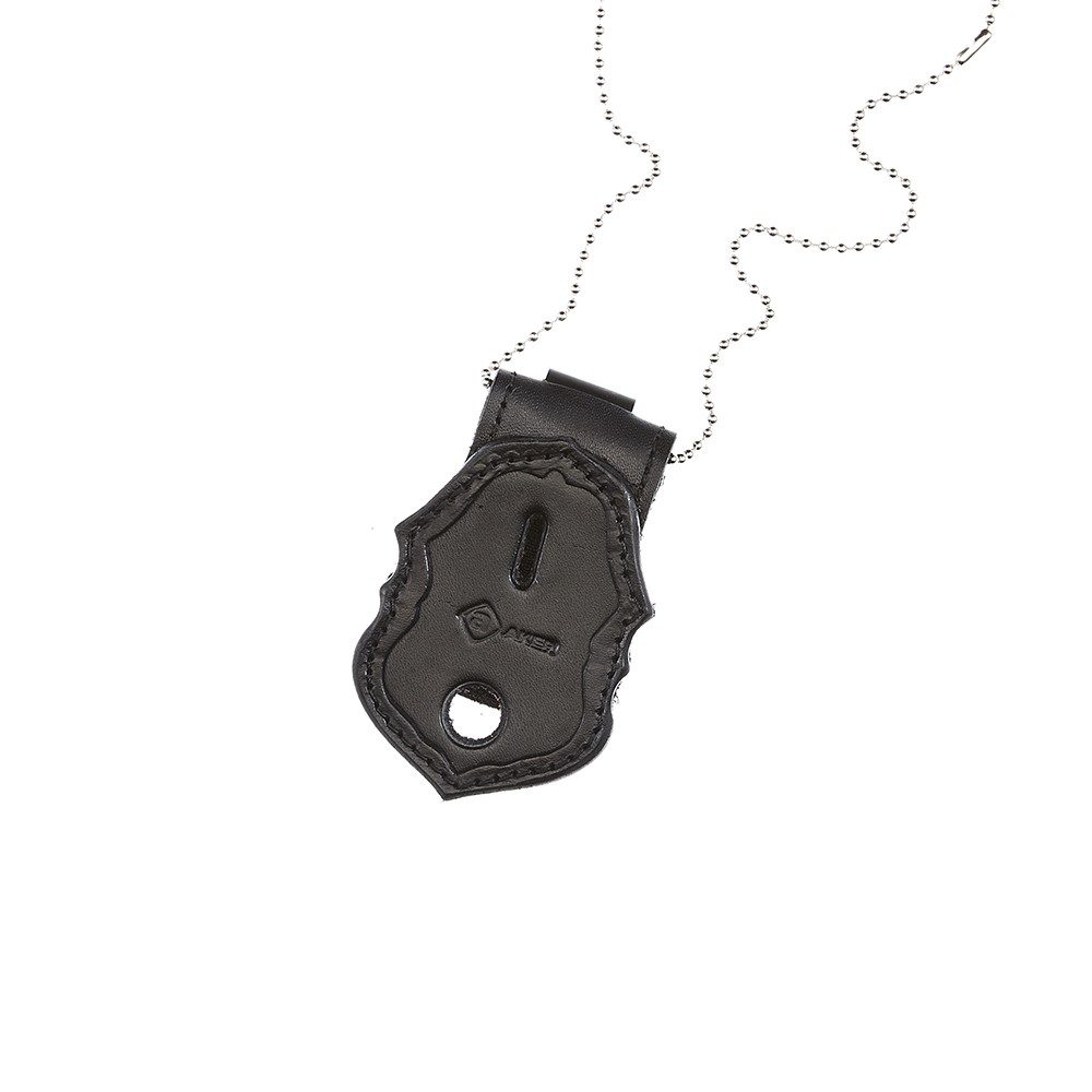 Aker Leather Recessed Federal Badge Holder 690 - Badge Clips