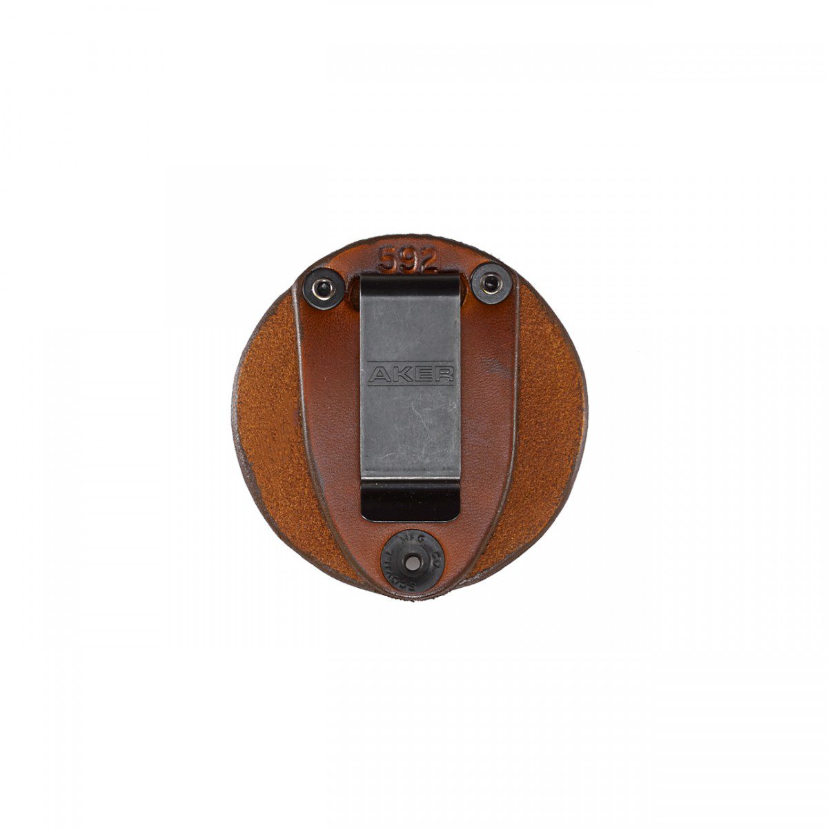 Aker Leather Star Badge Holder 592 - Newest Arrivals