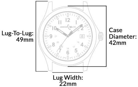 ArmourLite Trailblazer Swiss Tritium Illuminated Watch - Clothing &amp; Accessories