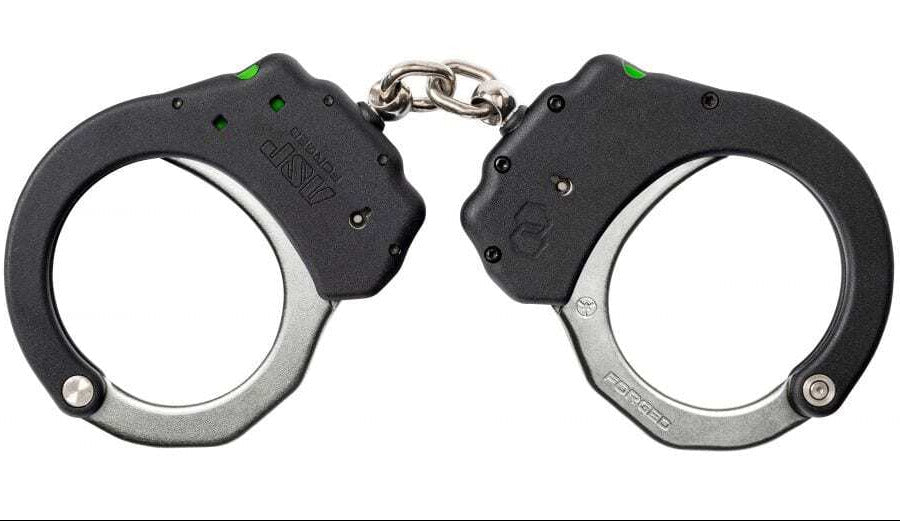 ASP Chain Ultra Plus Handcuffs - Steel or Aluminum - Steel, European