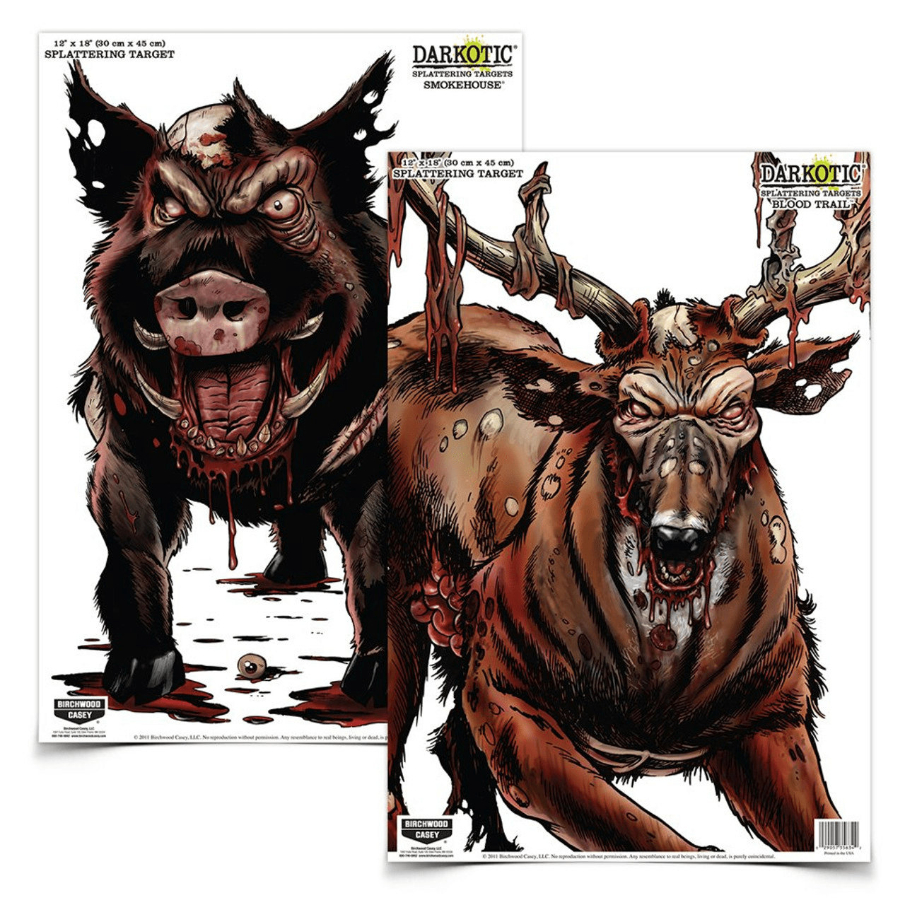 Birchwood Casey Darkotic 12 x 18 Smokehouse & Blood Trail Combo Pack - Newest Products