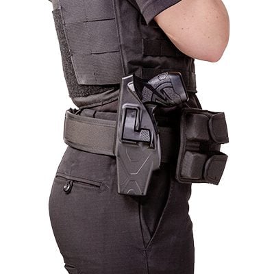 BLACKHAWK! TASER X26P and X1 holster in black, product view