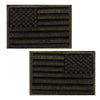 BLACKHAWK! Subdued Coyote American Flag Patch - Standard or Reversed - Flags