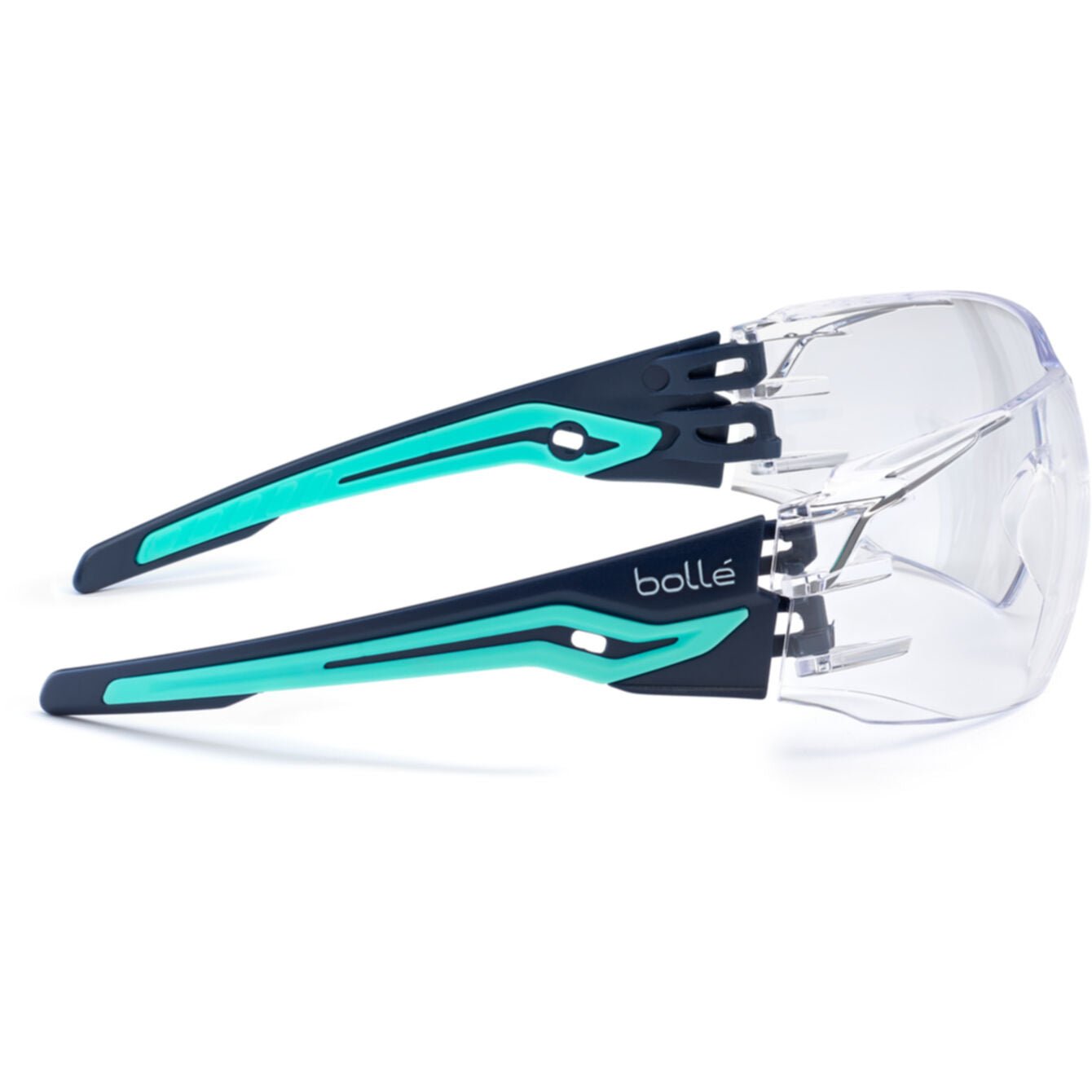 Bollé SILEX SAFETY SPECTACLES PC CLEAR ASAF PC TPR RIMLESS - Shooting Accessories
