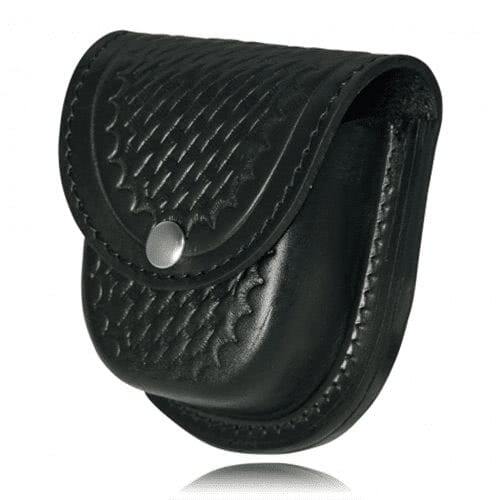 Boston Leather Double Cuff Case Slot Back 5512 - Tactical &amp; Duty Gear