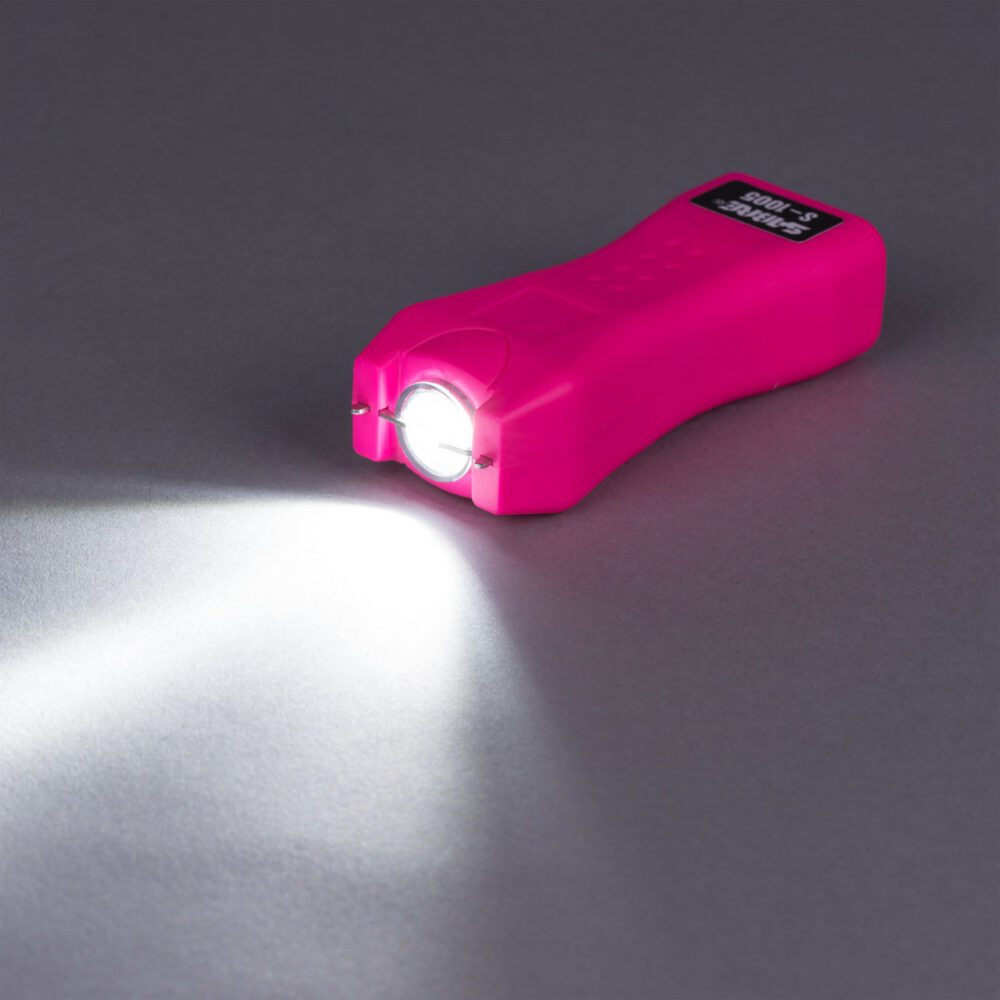 Sabre Dual Capacitor Stun Gun with LED Flashlight - Other Stun Guns