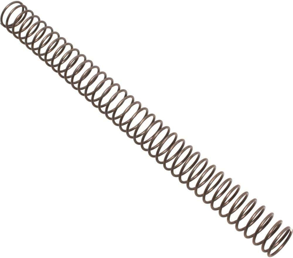 CMMG AR-15 Mil-Spec carbine buffer spring 55CA9A2, silver coil spring side view