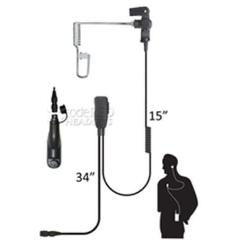 Code Red Headsets Recruit Single Wire Microphone - M2 Connector