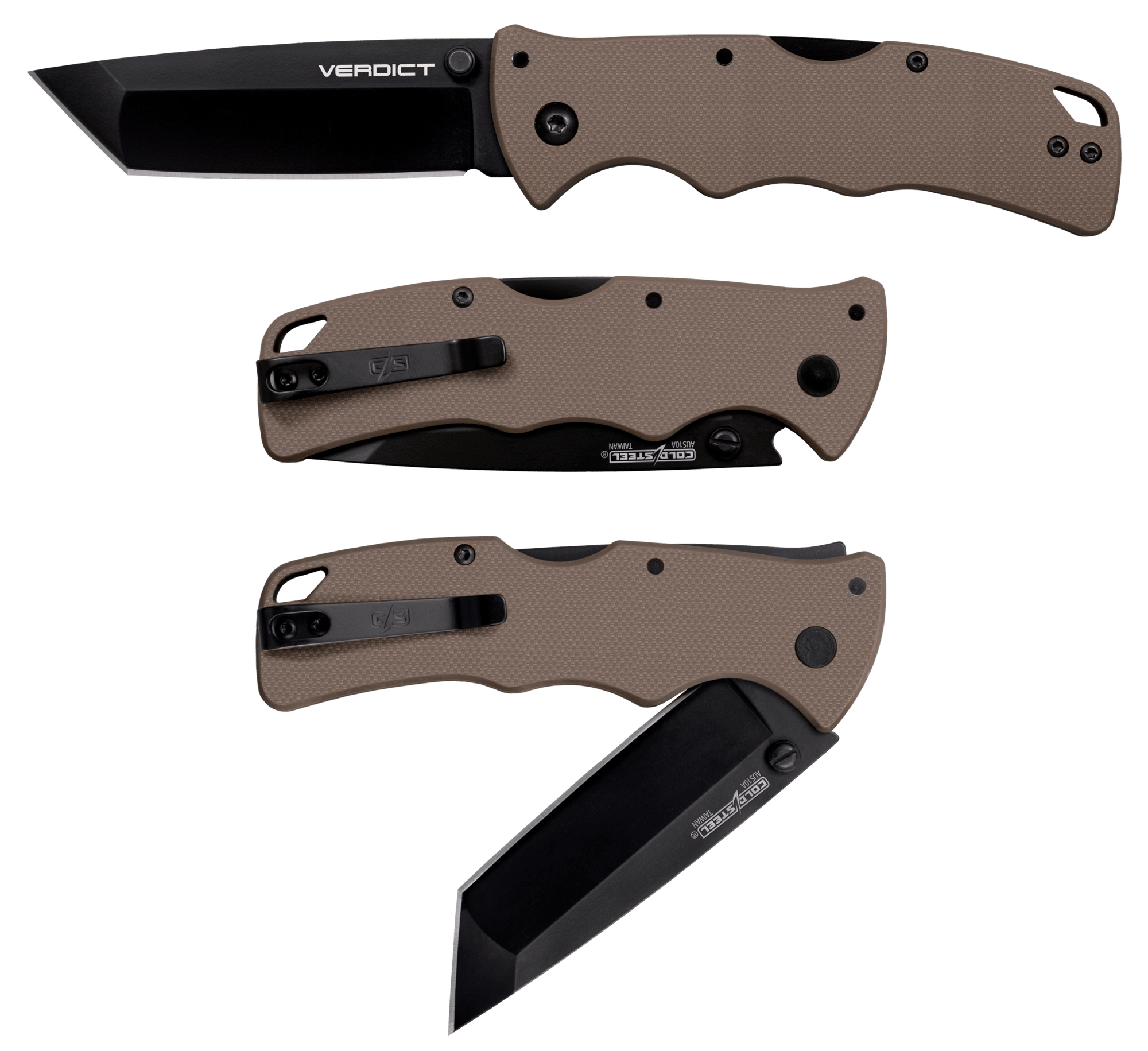 Cold Steel VERDICT TANTO FL-C3T10AFDE - Knives