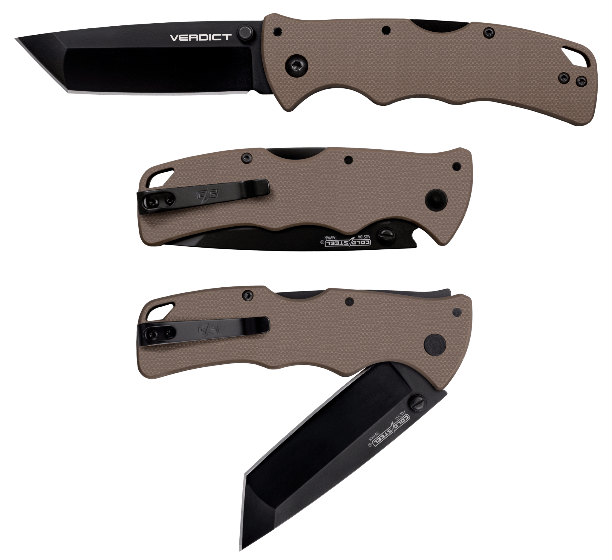 Cold Steel VERDICT TANTO FL-C3T10AFDE - Knives