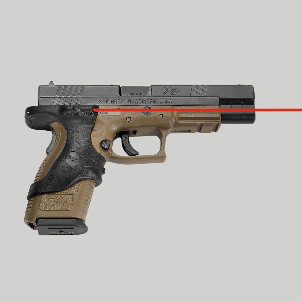 Crimson Trace LG-446 LASERGRIPS® FOR SPRINGFIELD ARMORY XD9 AND XD40 CTLG-446Grip - Shooting Accessories