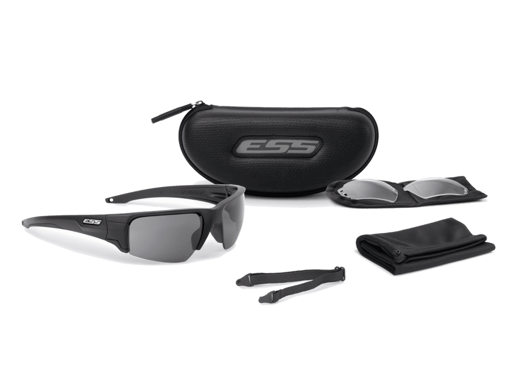 ESS Crowbar Interchangeable-Lens Ballistic Sunglasses - Shooting Accessories