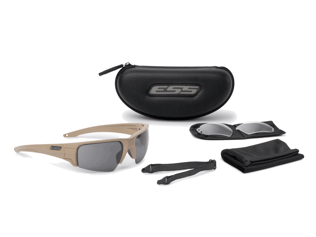 ESS Crowbar Interchangeable-Lens Ballistic Sunglasses - Shooting Accessories