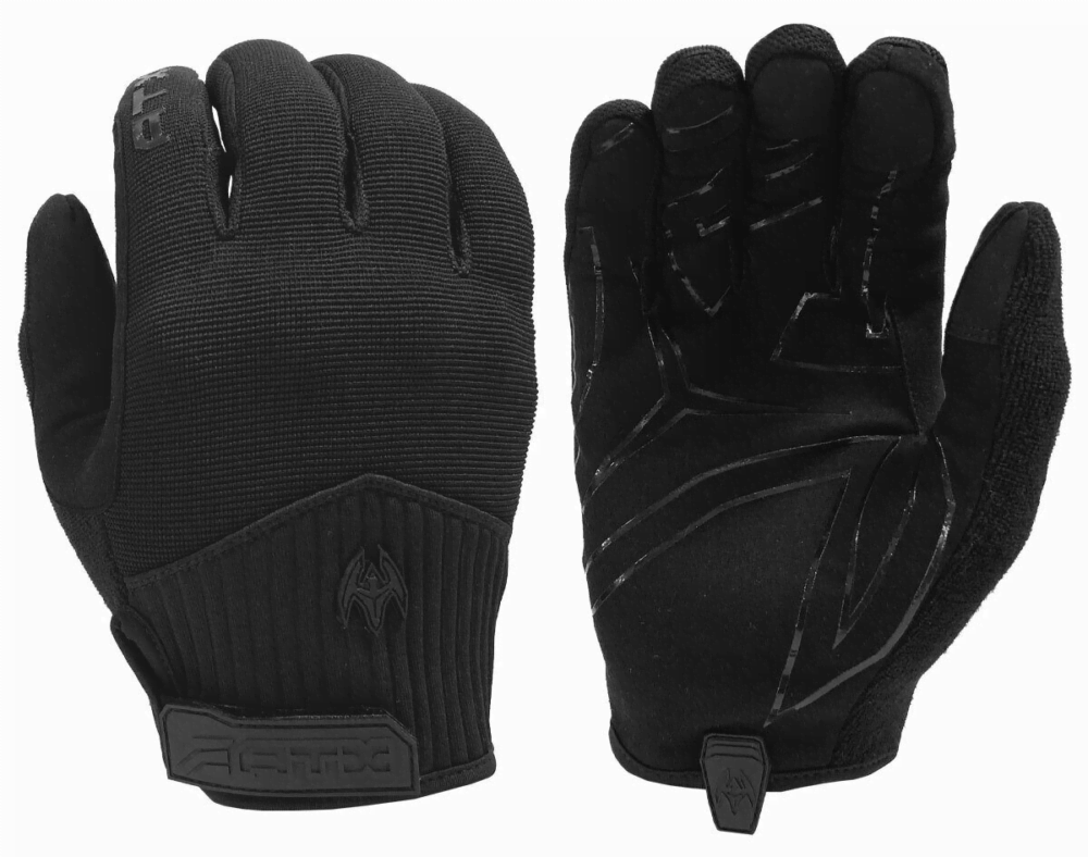 Damascus ATX66 Unlined Hybrid Duty Gloves in black, all purpose year round duty gloves