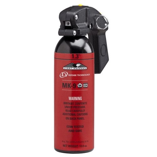 Defense Technology First Defense MK-9 OC, CS, MC and Inert Training Aerosols - Tactical &amp; Duty Gear