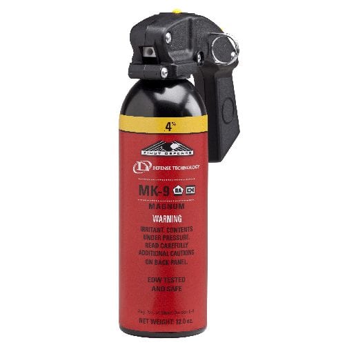 Defense Technology First Defense MK-9 OC, CS, MC and Inert Training Aerosols - Tactical &amp; Duty Gear