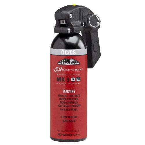 Defense Technology First Defense MK-9 OC, CS, MC and Inert Training Aerosols - Tactical &amp; Duty Gear