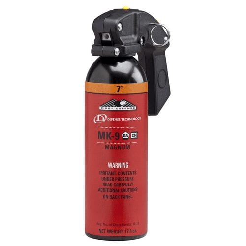 Defense Technology First Defense MK-9 OC, CS, MC and Inert Training Aerosols - Tactical &amp; Duty Gear