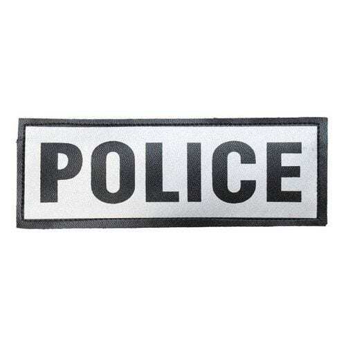 Damascus Reflective Back Patch 9" x 3" - Police, Sheriff, CERT, or Corrections - Police