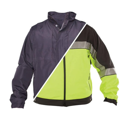 Elbeco Shield Color Block High-Visibility Reversible Soft Shell Jacket SH3724RV - Softshell Jackets