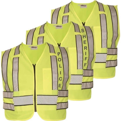 Elbeco Shield HiVis Safety Vest: Premium Visibility and Comfort for Police, Sheriffs & More - Discontinued