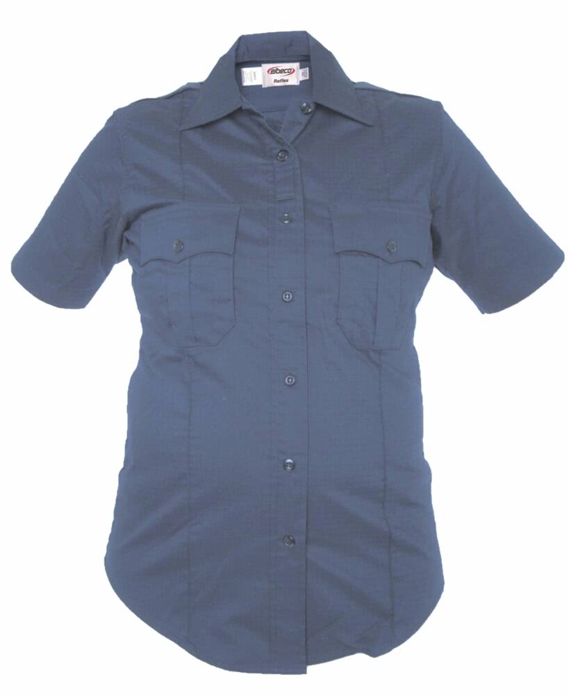 Elbeco Reflex Women's Short Sleeve Stretch RipStop Shirt - Clothing &amp; Accessories