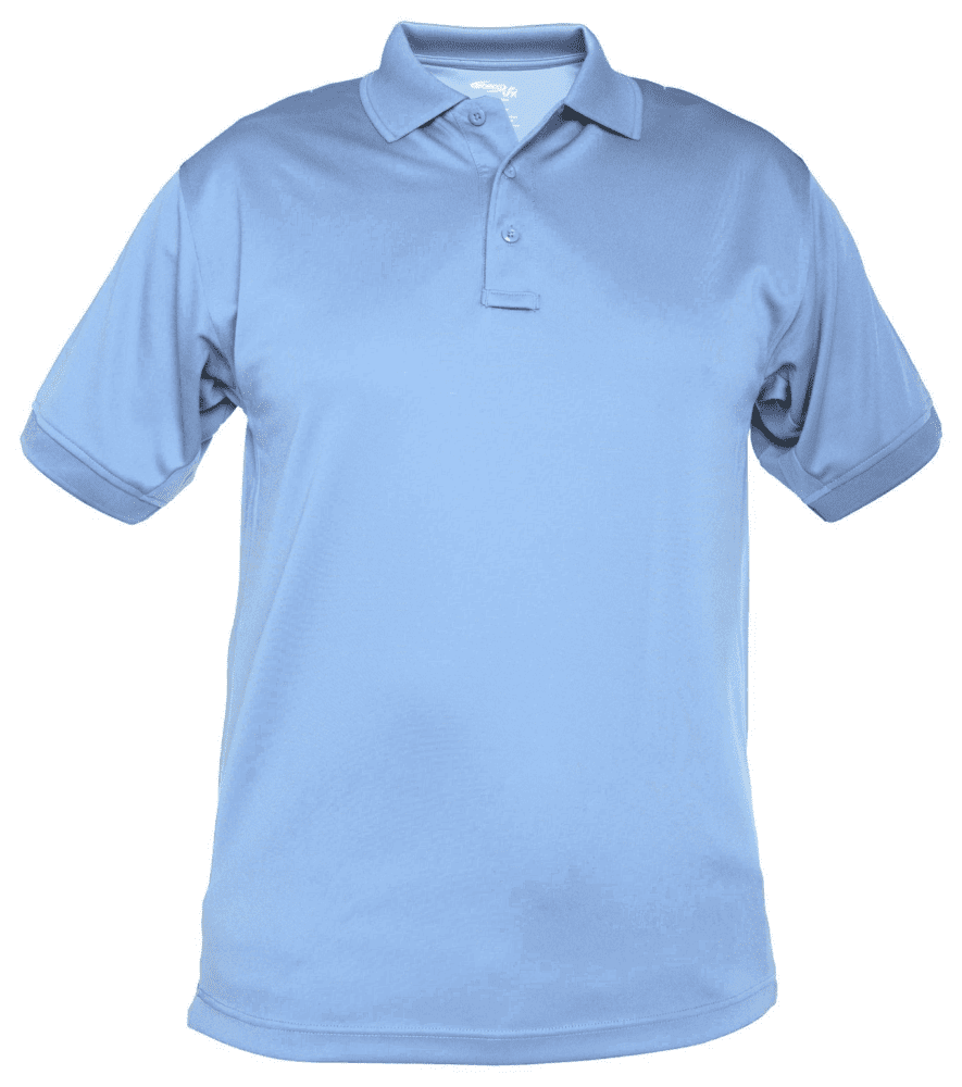 Elbeco UFX Short Sleeve Tactical Polo - Light Blue, 2XL