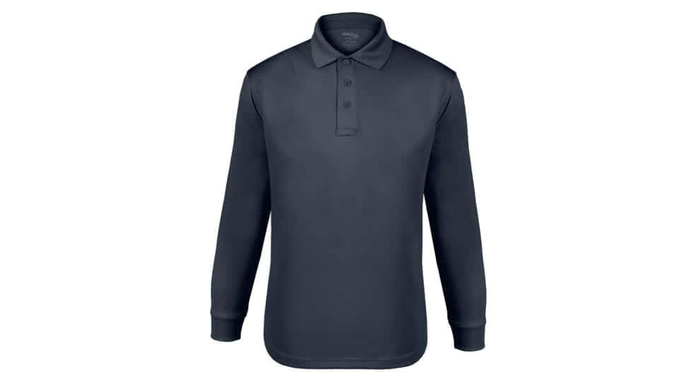 Elbeco Ufx™ Women's Long Sleeve Tactical Polo - Black, 2XL