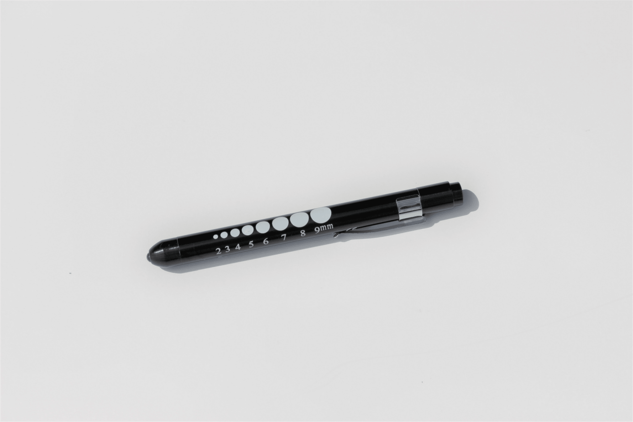 EMI - Emergency Medical Ultra-Light Pupil Gauge Penlight - Black