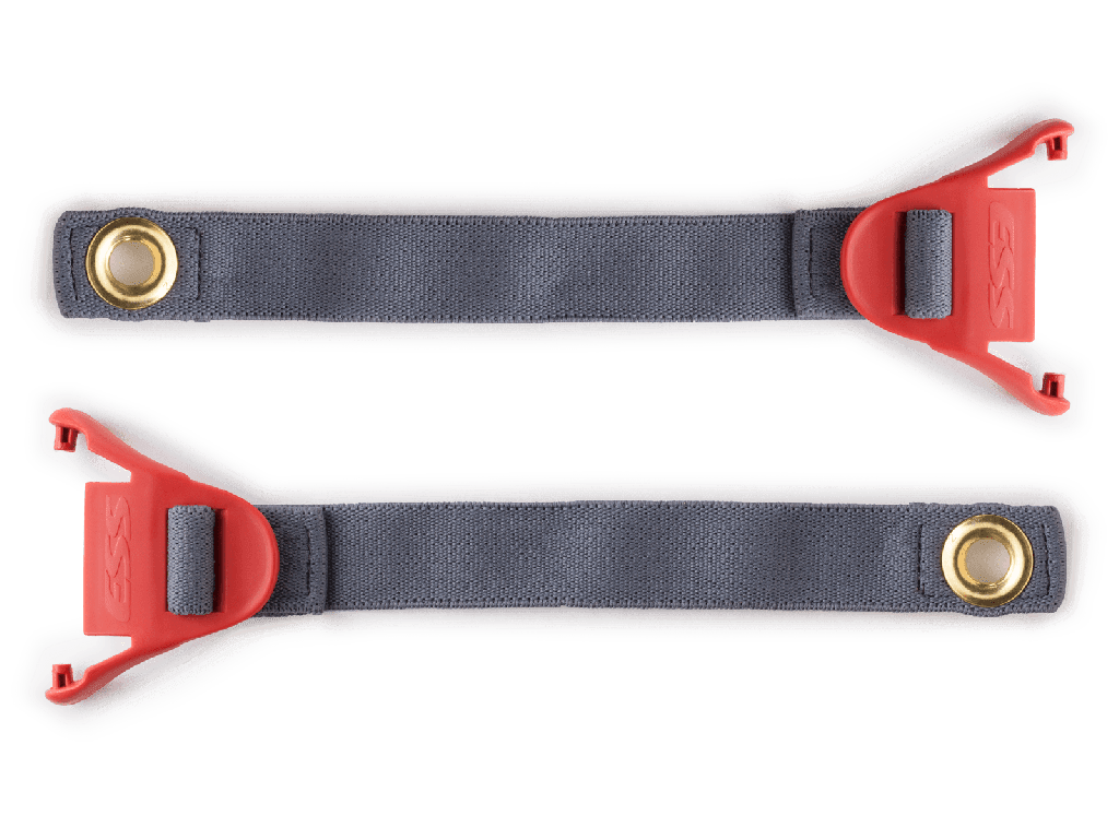 ESS X-Tricator Goggles Red Frame with Clear Lenses 740-0287: Ultimate Eye Protection for Structural Firefighters - Shooting Accessories