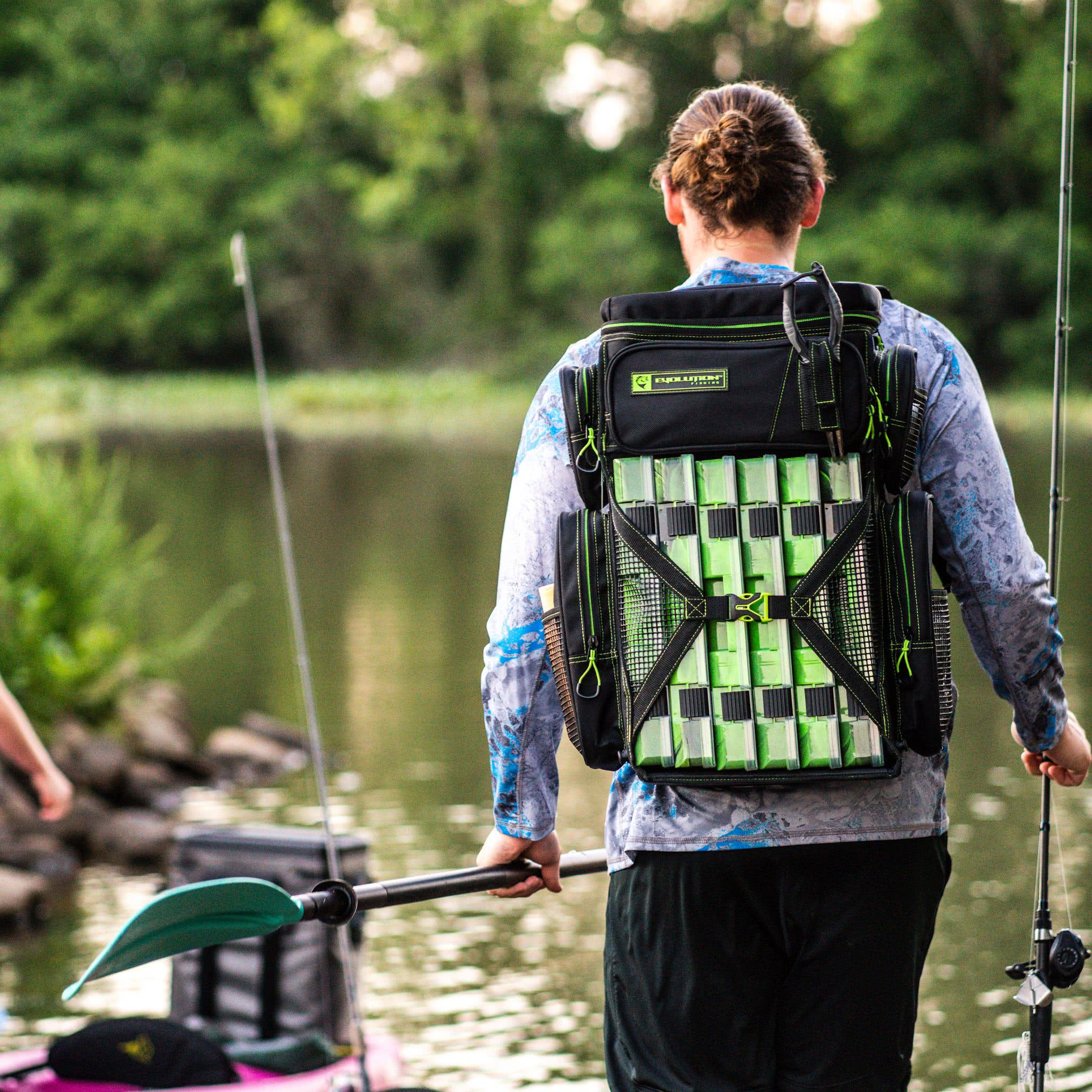  Evolution Fishing Drift Series 3700 Tackle Backpack