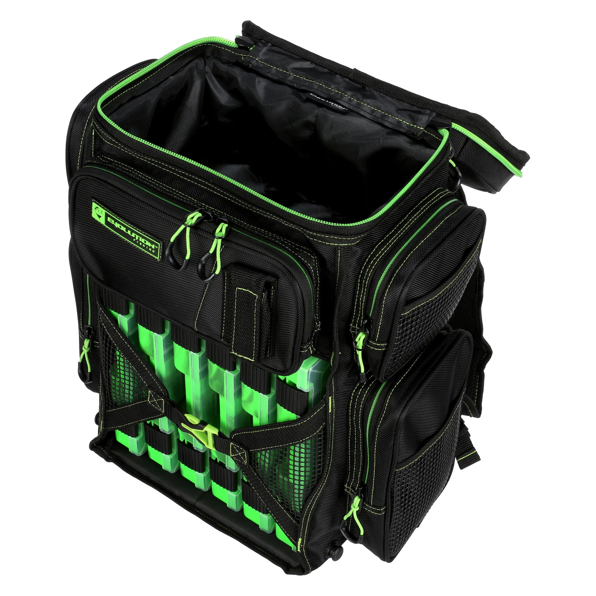 The Evolution Fishing 3700 Drift Backpack is the best option for