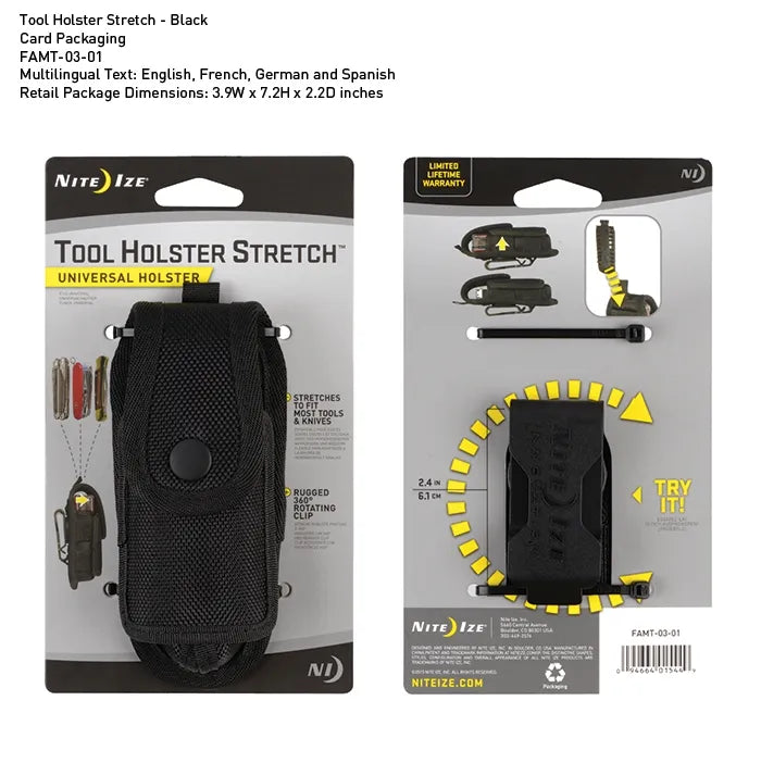 Nite Ize Multi-Tool Holster Stretch™ Universal Holster - Tactical & Duty Gear