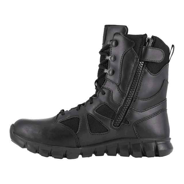 Reebok Sublite Cushion Tactical 8'' Boot with Soft Toe - Black RB8805 - Newest Products