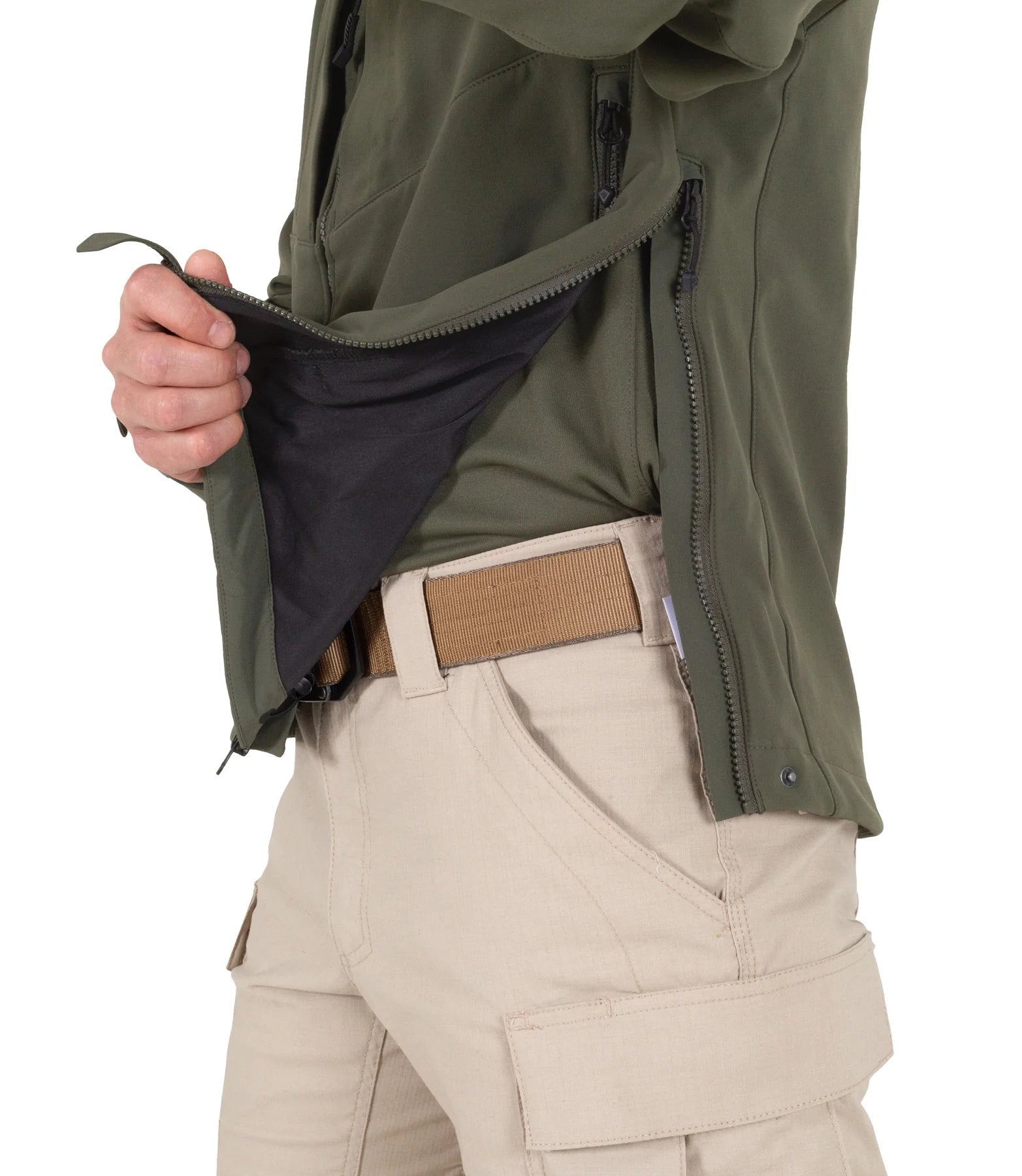 First Tactical Men's SoftShell Short Jacket 118503 - Softshell Jackets