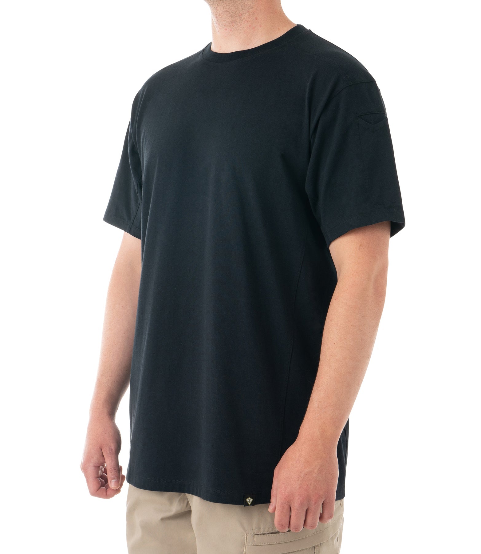 First Tactical Men's Tactix  Short-Sleeve T-Shirt with Pen Pocket 112511 left on a white background