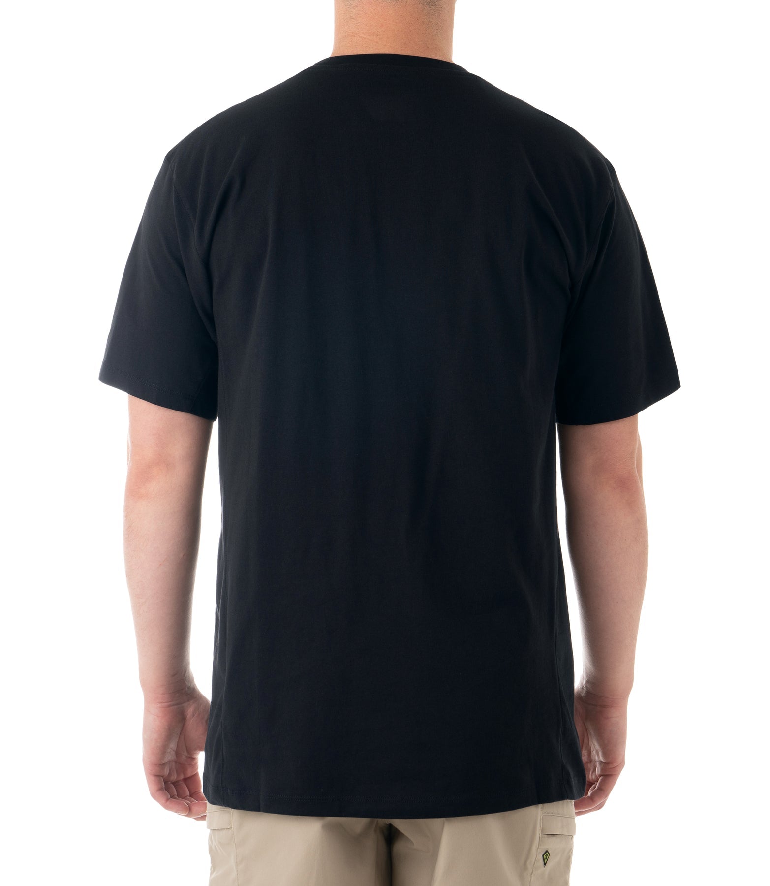 First Tactical Men's Tactix  Short-Sleeve T-Shirt with Pen Pocket 112511 rear view on a white background