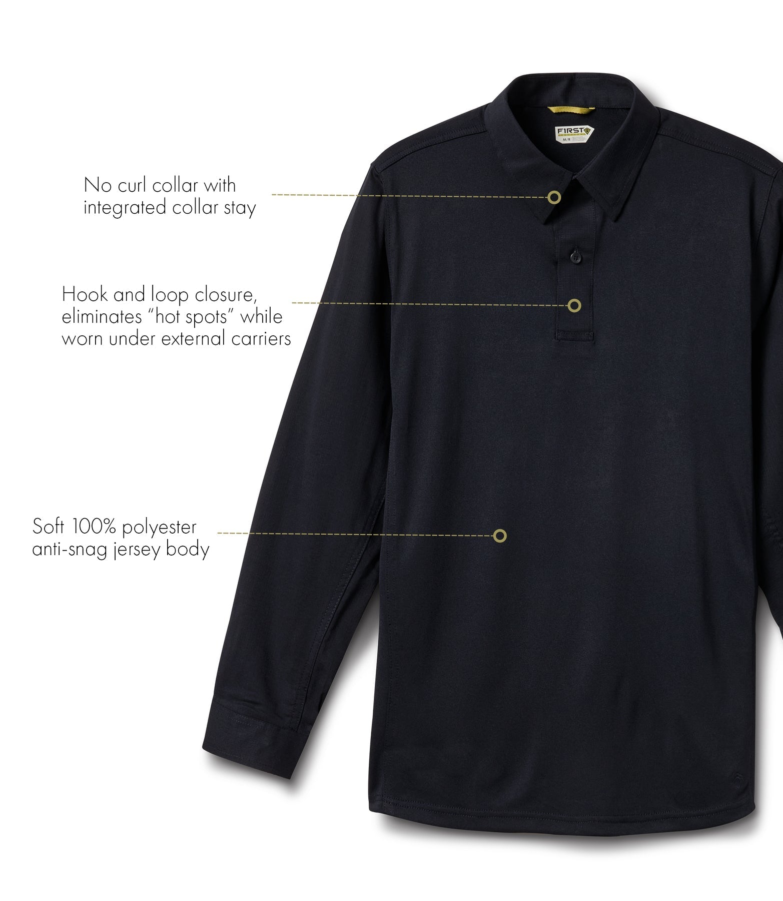First Tactical Men's V2 Pro Perf Long-Sleeve Shirt 111015 - Clothing &amp; Accessories