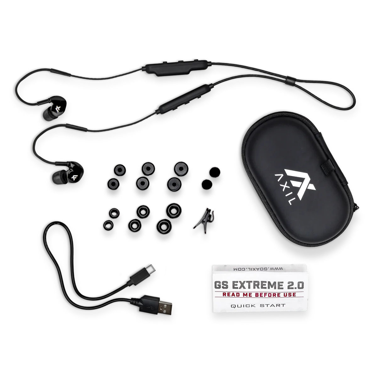 Axil GS Extreme 2.0 3-in-1Bluetooth Earbuds GS-XR - Shooting Accessories