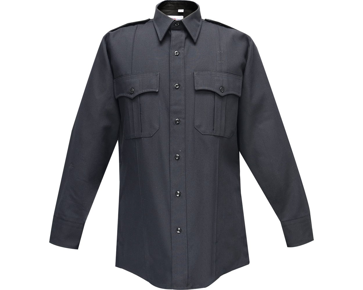 Flying Cross Deluxe Tropical 65% Poly/35% Rayon Men's Long Sleeve Uniform Shirt 46W66 - Newest Products