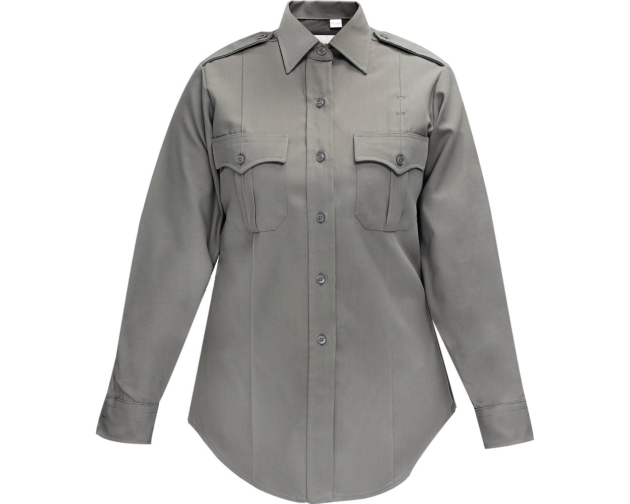 Flying Cross Deluxe Tropical Poly/Rayon Women's Long Sleeve Uniform Shirt