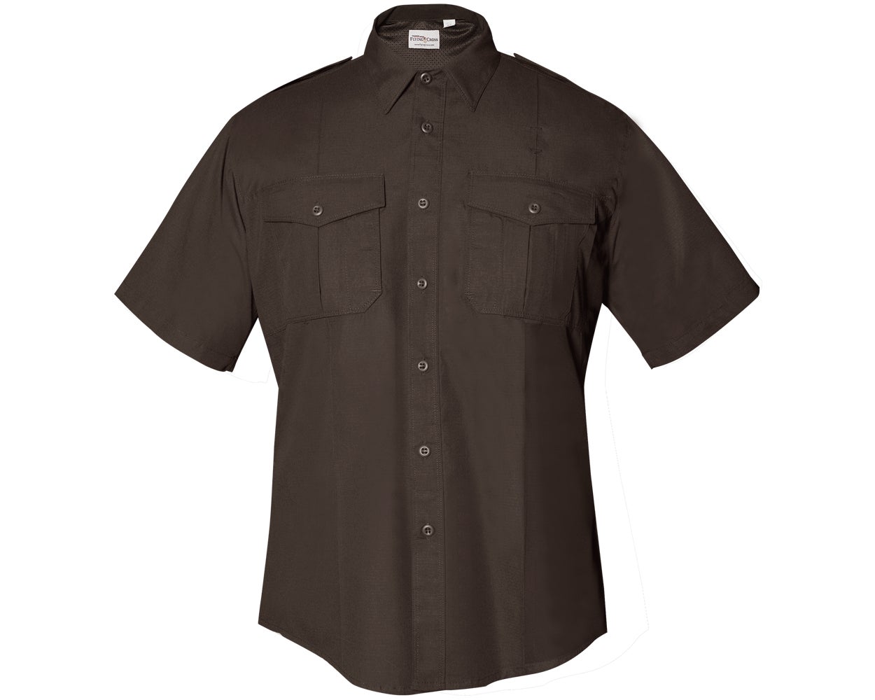 Flying Cross FX STAT Women's Class B Short Sleeve Uniform Shirt FX7100W - Brown, 44